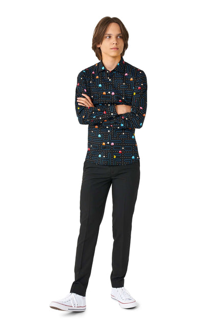PAC-MAN T-shirt Pojke Tonåring <tc>OppoSuits</tc>