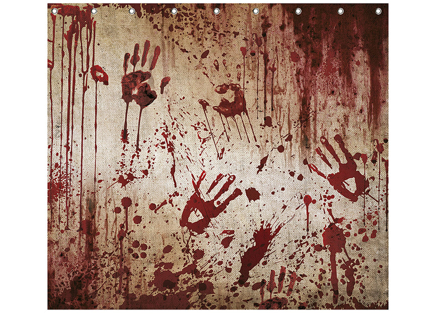 Halloween gardin Blodiga händer