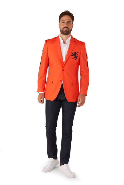 Orange Holland Blazer Herr <tc>OppoSuits</tc>