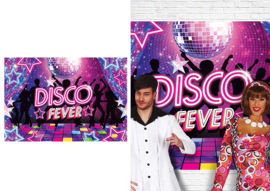 Disco 70S Väggdekoration 2,2m