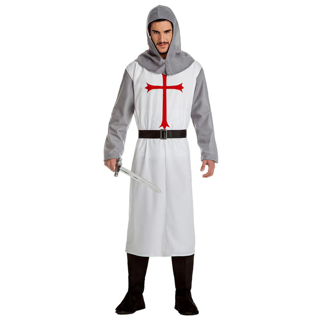 Riddardräkt Vit Män