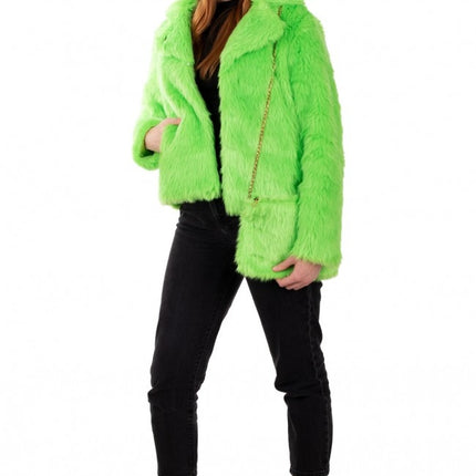 Pannband plysch grön