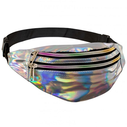 Hip bag Holografisk Silver