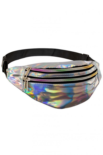 Hip bag Holografisk Silver