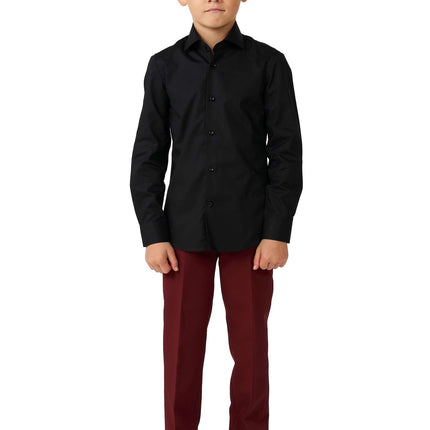 Svart skjorta pojke <tc>OppoSuits</tc>