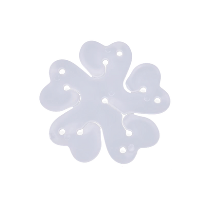 Vita ballongklämmor