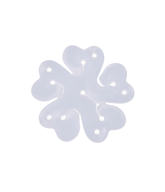 Vita ballongklämmor