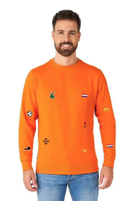 Orange Holland Hup Tröja Herr <tc>OppoSuits</tc>