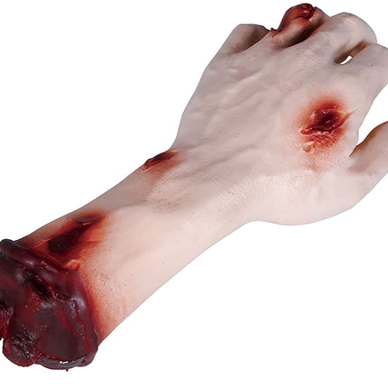 Halloween Fejkade handsår 25 cm