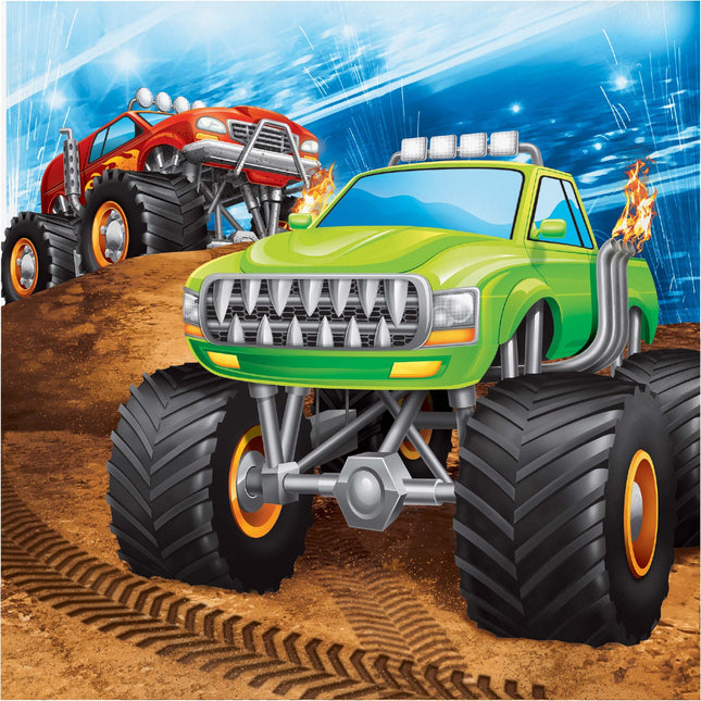 Monster Truck Servetter 33cm 16st