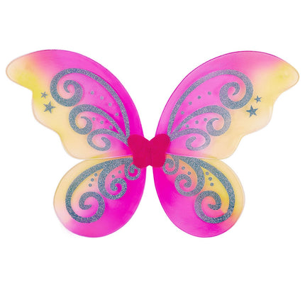 Färgade vingar Glitter