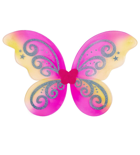 Färgade vingar Glitter