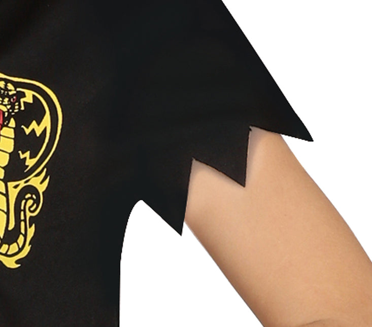 Ninja Dräkt Svart Gul Pojke