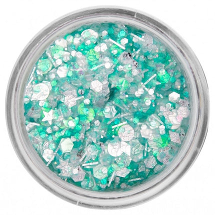 PXP Pressad Chunky Glitter Creme Sea Green Candy 10ml