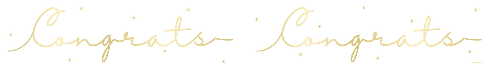 Grattis Banner 2,74m