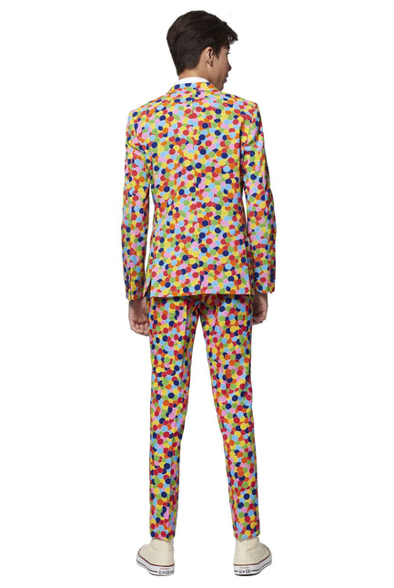 Party Konfetti Dräkt Pojke Tonåring <tc>OppoSuits</tc>