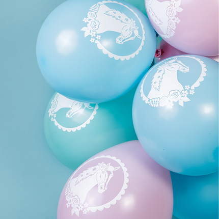 Hästballonger 30cm 8st