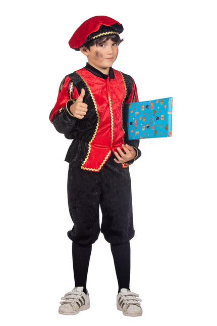 Pietenpak Kind Röd/Svart Luxe