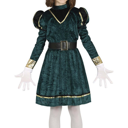 Pietenpak Klänning Barn Grön/Guld