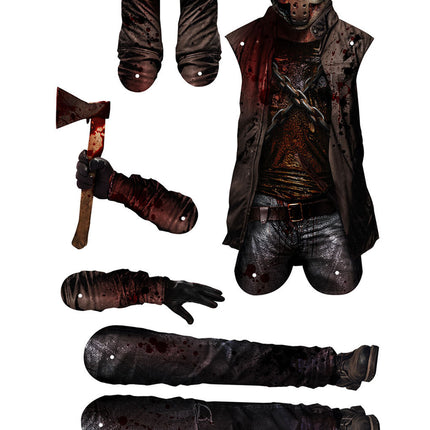 Halloween docka DIY 1,8 m