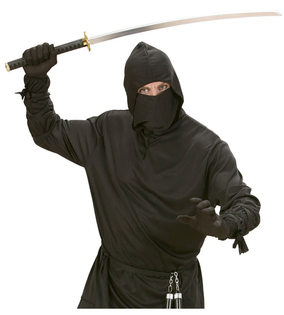 Svart silver falskt svärd 1,07 m