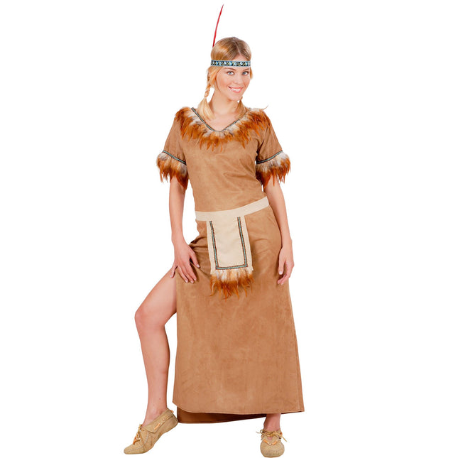 Indisk klänning dam lång