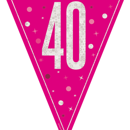 40 år Girlang Rosa 2,5m