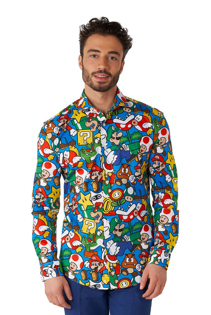 Super Mario skjorta herr <tc>OppoSuits</tc>