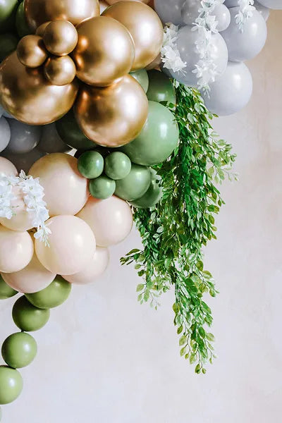 Blad Torr Blommor Grön 1m