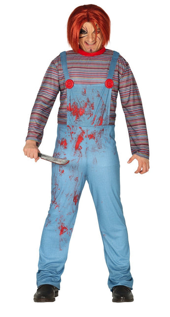 Chucky Halloween Kostym Herr