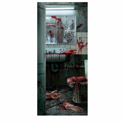 Halloween dörrposter Limbs 1,8 m