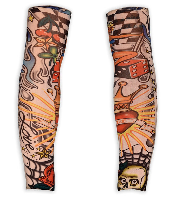 Färgade falska tatueringar Miami