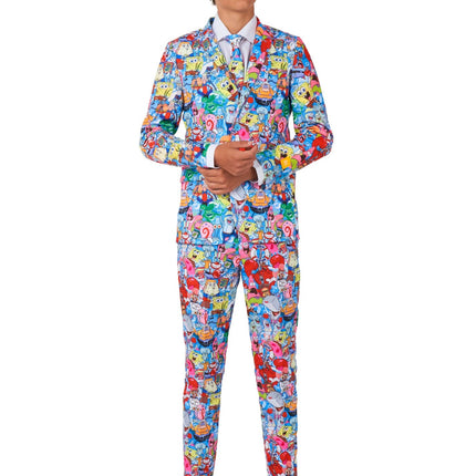 SpongeBob Frenzy Kostym Pojke Tonåring <tc>OppoSuits</tc>