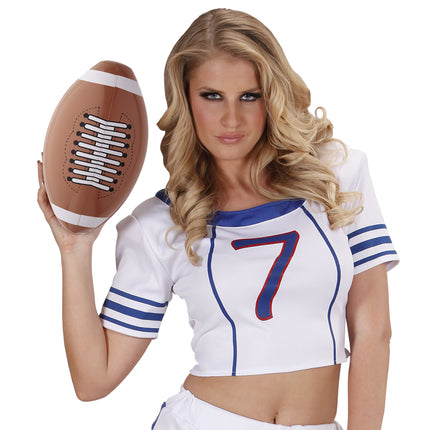 Uppblåsbar amerikansk fotboll 36cm