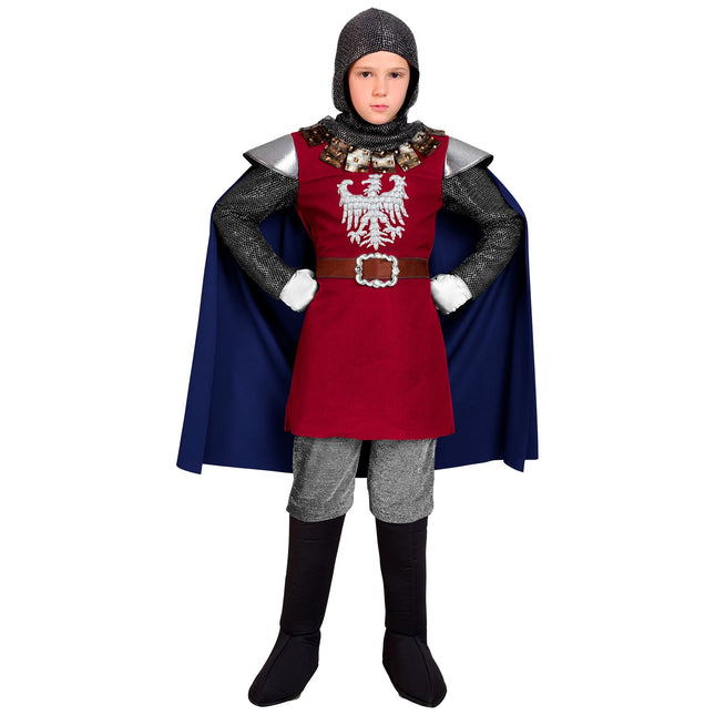 Riddardräkt Silver Pojke