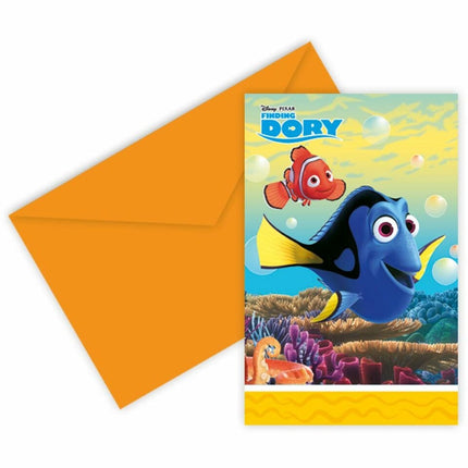 Finding Dory Inbjudningar 6st