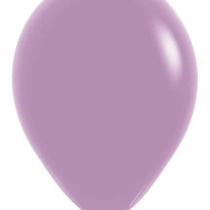 Ballonger Pastell Skymning Lavendel 30cm 50st