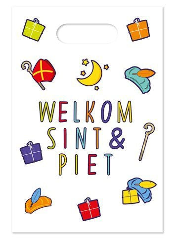 Partypåsar Welcome Sint & Pieten 6st