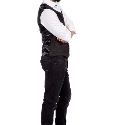 Roaring Twenties 20S Dress Up Set Män Gillet och keps