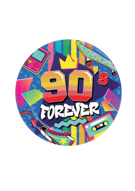 90s Tallrikar 23cm 6st