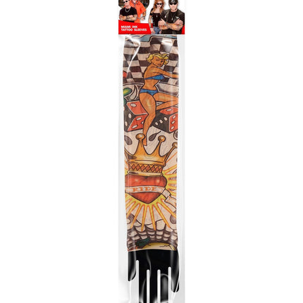 Färgade falska tatueringar Miami