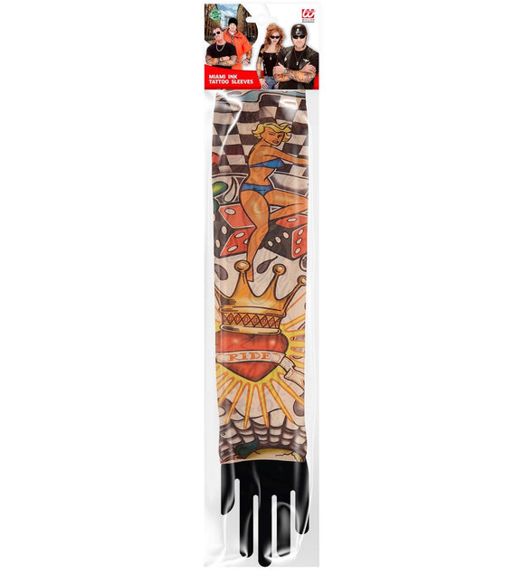 Färgade falska tatueringar Miami