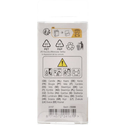 Ljus Simply Chic Silver Figur 7