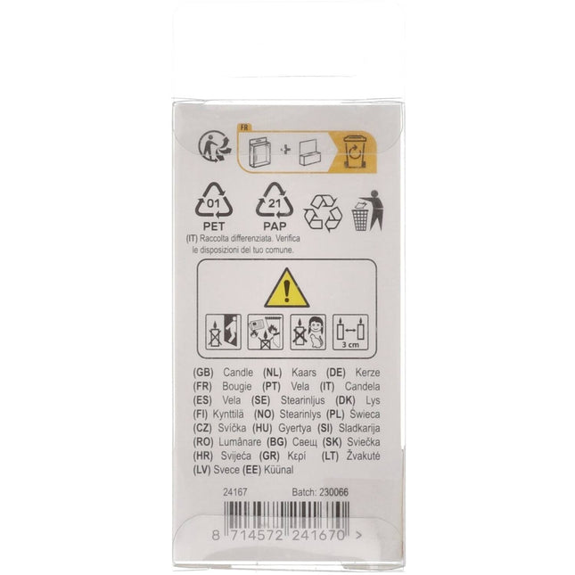 Ljus Simply Chic Silver Figur 7