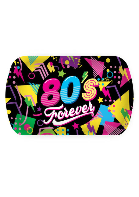 Neon 80S bricka 39cm