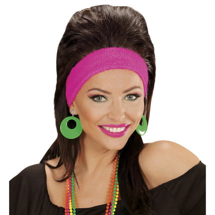 Neongröna örhängen