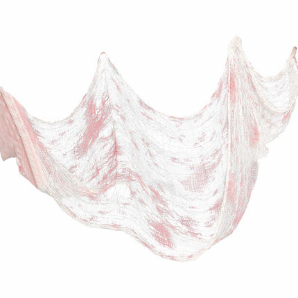 Halloween gardin blodigt tyg 2,28 m