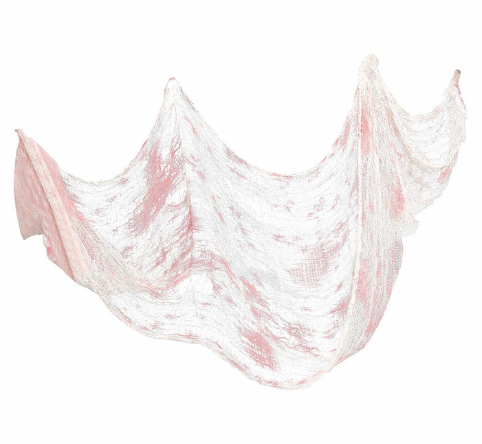 Halloween gardin blodigt tyg 2,28 m