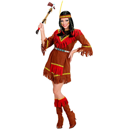 Indisk klänning dam 5 delar