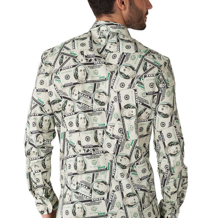 Dollar Pengar Skjorta Herr <tc>OppoSuits</tc>